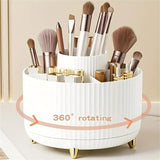Organizador Giratorio 360° · Escritorio y Maquillaje · 5 Compartimentos